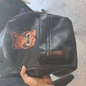 Black special edition Coach backpack